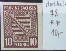 Sasko Anthalsko 72 **