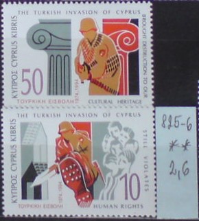 Cyprus 825-6 **