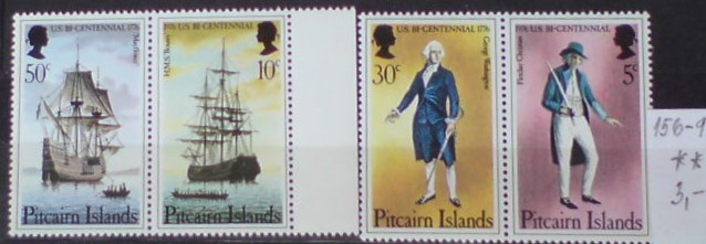 Pitkairnove ostrovy 156-9 **
