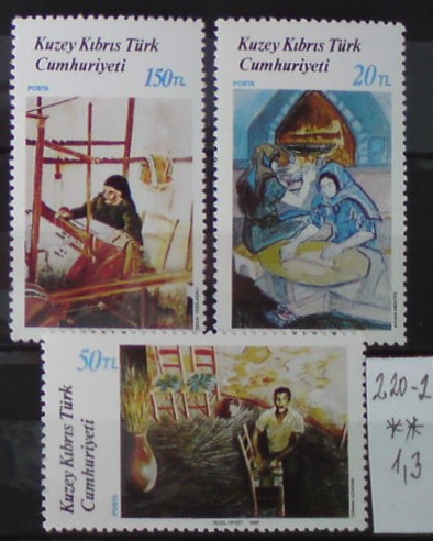 Turecký Cyprus 220-2 **