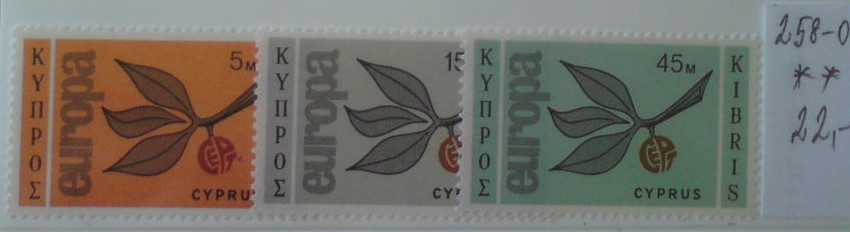 Cyprus 258-0 **