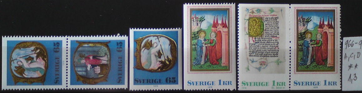 Švédsko 966-9 **