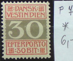 Dánska západná India P 7 *