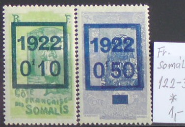 Francúzske Somálsko 122-3 *