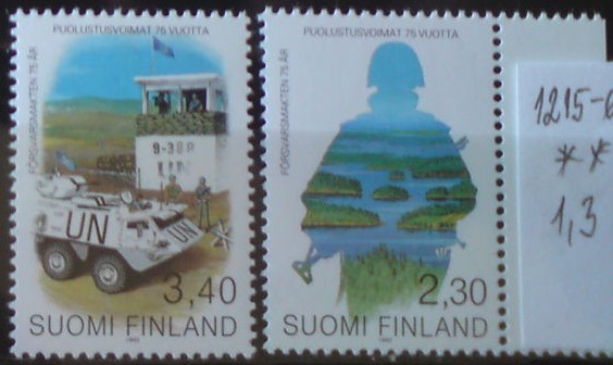 Fínsko 1215-6 **