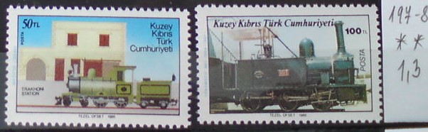 Turecký Cyprus 197-8 **