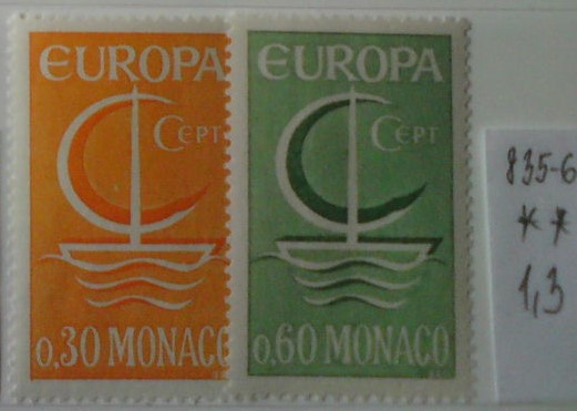 Monako 835-6 **