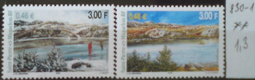 Saint Pierre a Miguelon 830-1 **