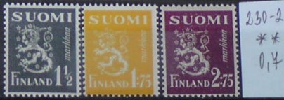 Fínsko 230-2 **