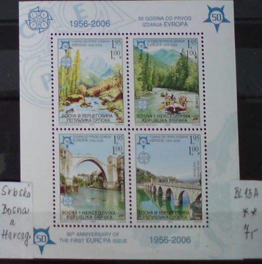Srbská Bosna a Hercegovina BL 13 A **