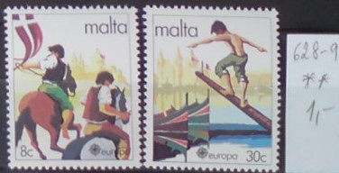 Malta 628-9 **