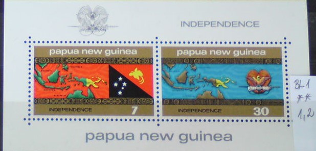 Papua Nová Guinea BL 1 **