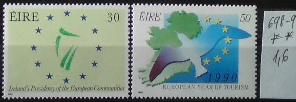Írsko 698-9 **