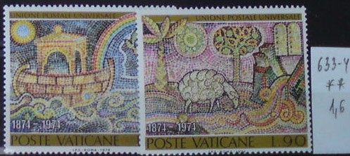 Vatikán 633-4 **