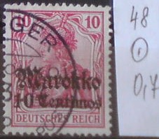 Nemecká pošta v Maroku 48