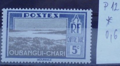 Oubangui Chari P 12 *