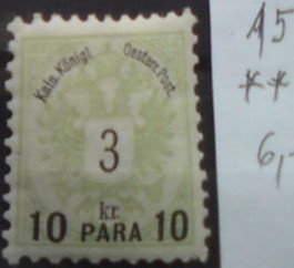 Rakúska Levanta 15 **