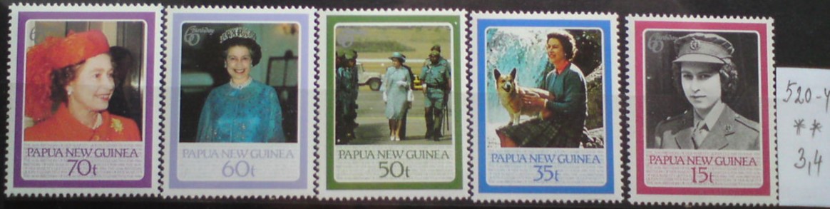 Papua Nová Guinea 520-4 **
