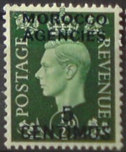 Britská pošta v Maroku 148 *