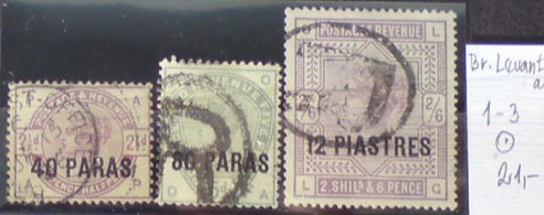Britská Levanta 1-3