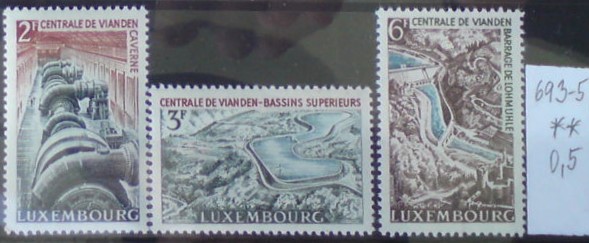 Luxembursko 693-5 **