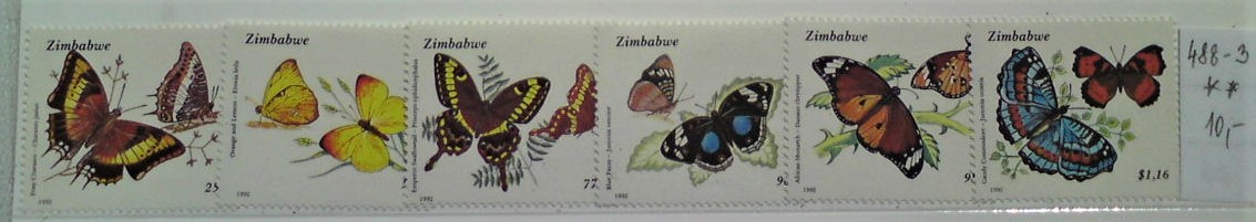 Zimbabwe 488-3 **
