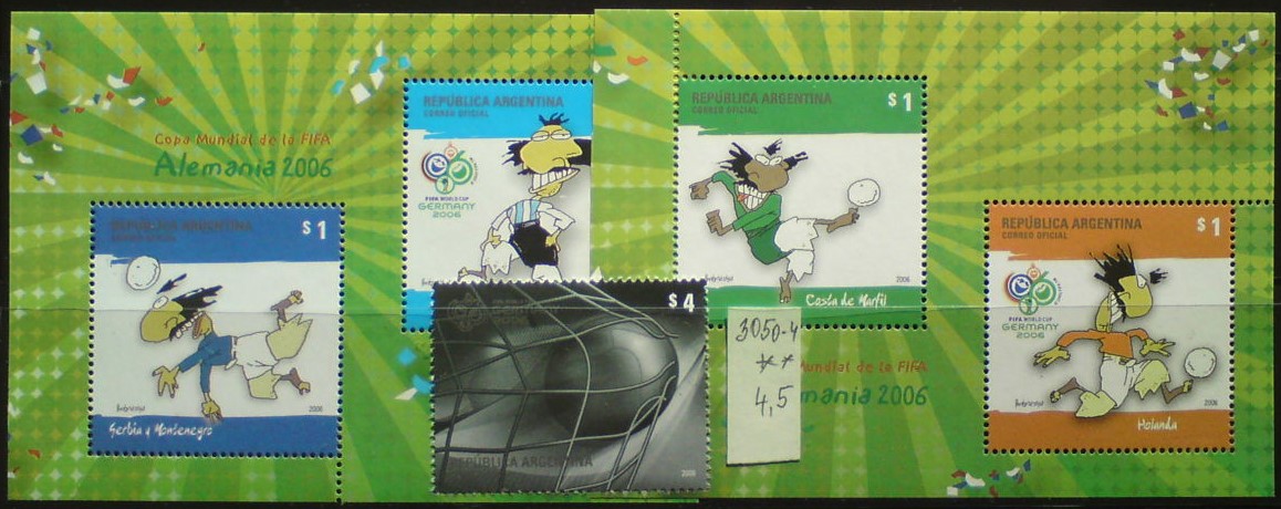 Argentína 3050-4 **