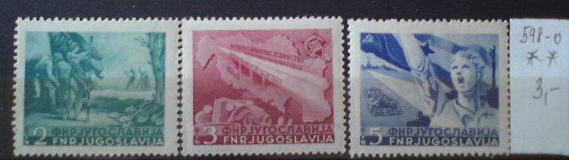 Juhoslávia Mi 598-0 **