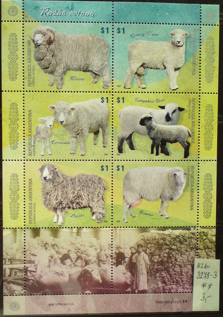 Argentína klb. 3278-3 **