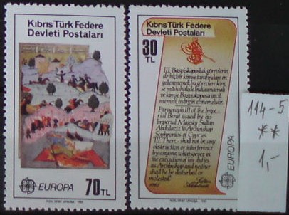 Turecký Cyprus 114-5 **