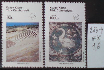 Turecký Cyprus 283-4 **