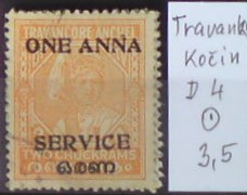Travankór Kočín D 4