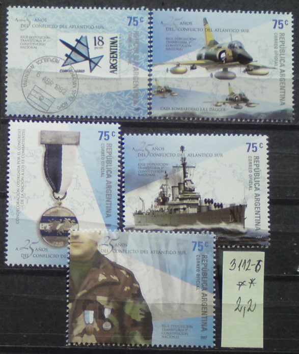 Argentína 3112-6 **