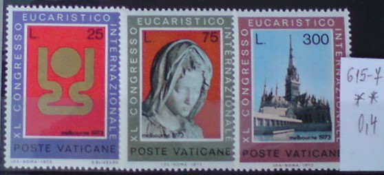Vatikán 615-7 **