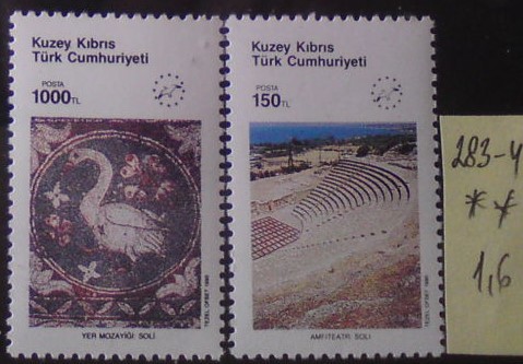Turecký Cyprus 283-4 **