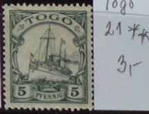 Nemecké Togo 21 **