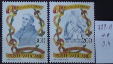 Vatikán 789-0 **