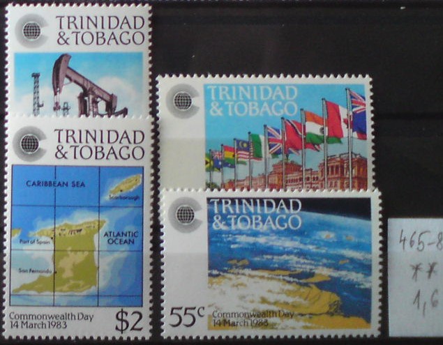 Trinidad a Tobago 465-8 **