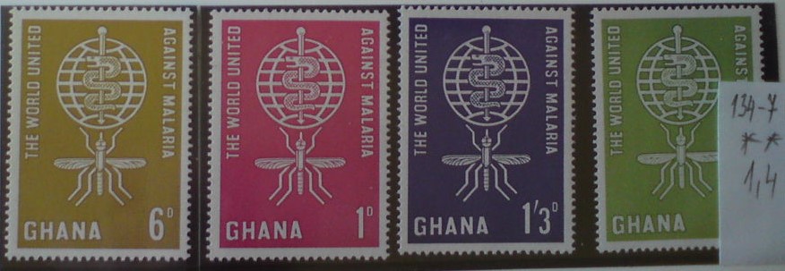 Ghana 134-7 **