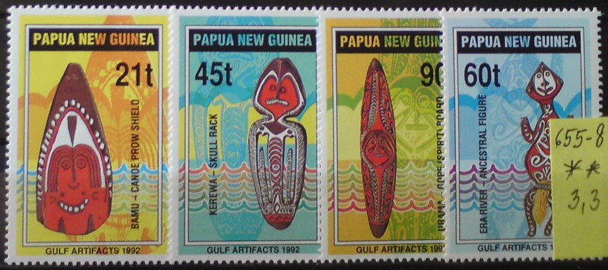 Papua nová Guinea 655-8 **