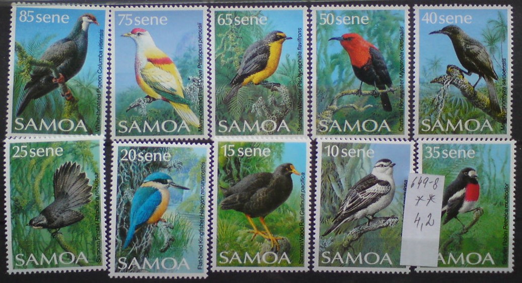Samoa 649-8 **