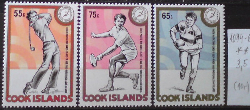 Cookove ostrovy 1074-6 **