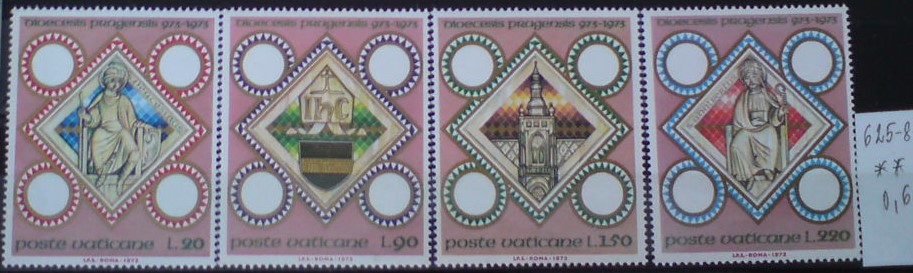 Vatikán 625-8 **