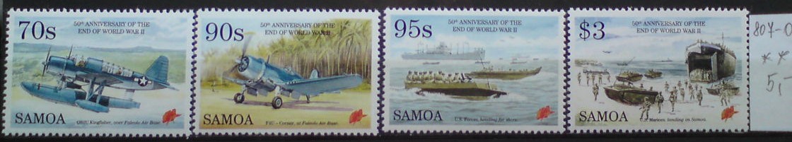 Samoa 807-0 **