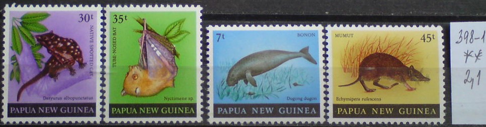 Papua Nová Guinea 398-1 **