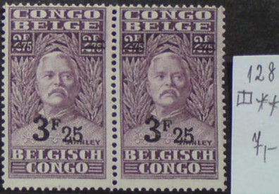 Belgické Kongo 128 **