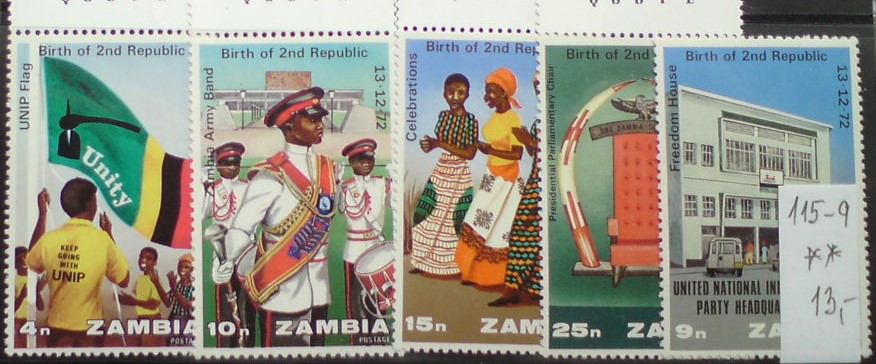 Zambia 115-9 **