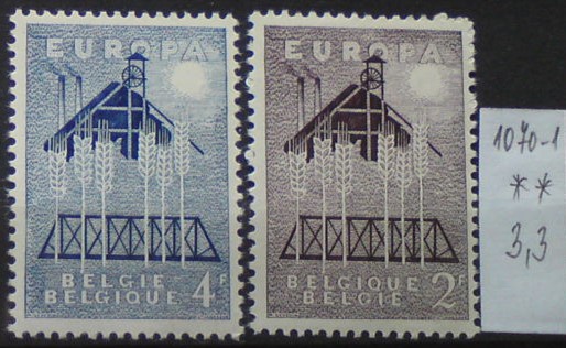 Belgicko 1070-1 **