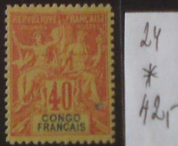 Francúzske Kongo 24 *