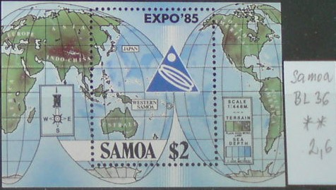 Samoa a Sisifo BL 36 **